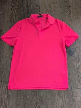 G/FORE Neon Pink Golf Shirt